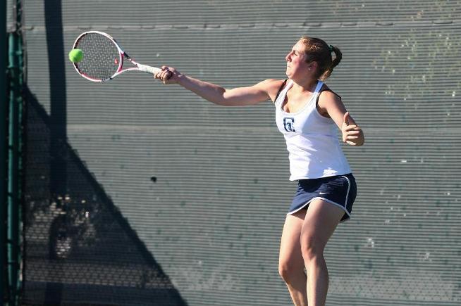 File Photo: Mariia Yatsenko won all of her matches at the North/South Tournament