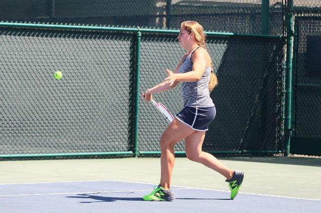File Photo: Mariia Yatsenko and Taylor Heath have been seeded #2 for the state championships in doubles