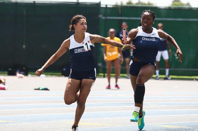 The Cerritos 400-Meter relay team came in 14th place at the Long Beach State Invitational