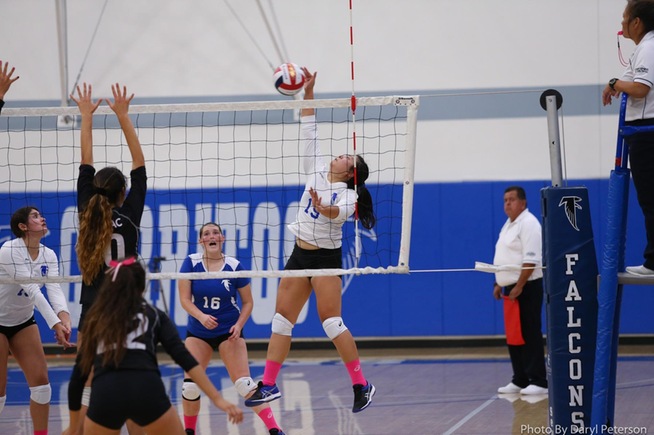 File Photo: Jody Suski posted 15 kills for the Falcons against El Camino