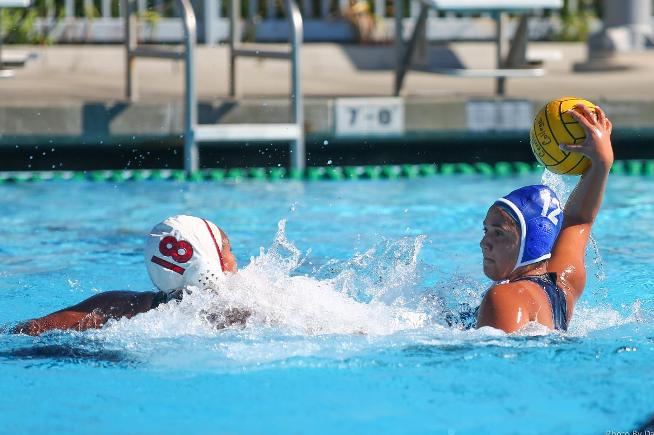 The Falcon women's water polo team will play for third place