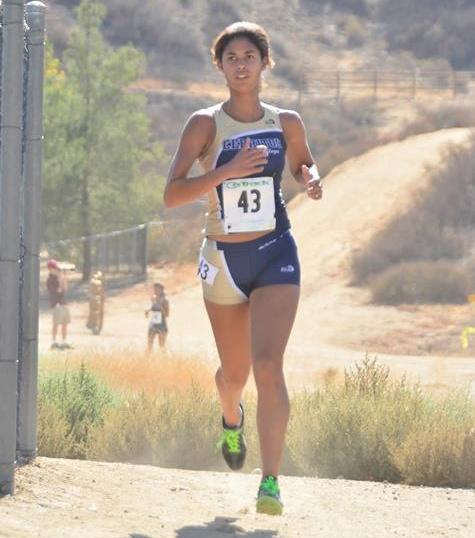 The Falcon women's cross country team placed eighth at the SoCal Preview Meet