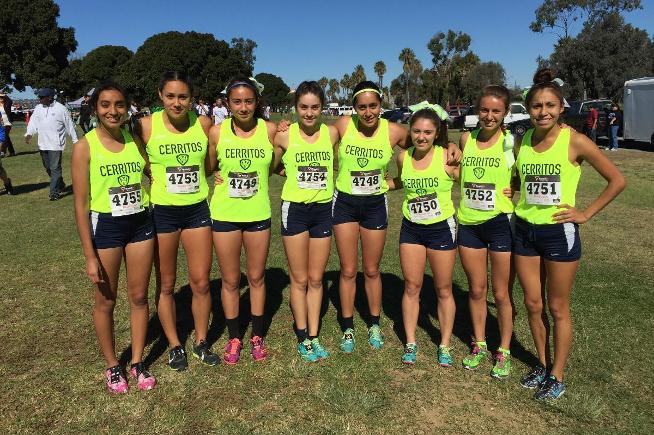 The Falcon women's cross country team took fourth at the SoCal Championships