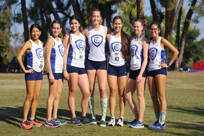 Falcon women's cross country places 9th at state championships