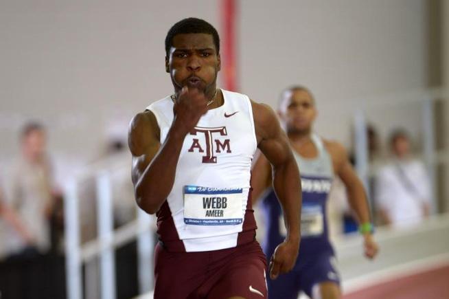 Ameer Webb reached the semifinals of the 200 meters at the USATF Outdoor Championships