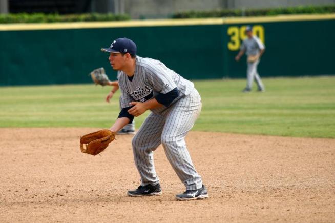 File Photo: Michael Esparza tripled and homered for the Falcons in their 13-7 win over ECC Compton Center