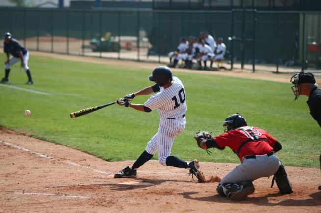 File Photo: Hayden Stevens collected one of the team's two hits in their loss to Long Beach City