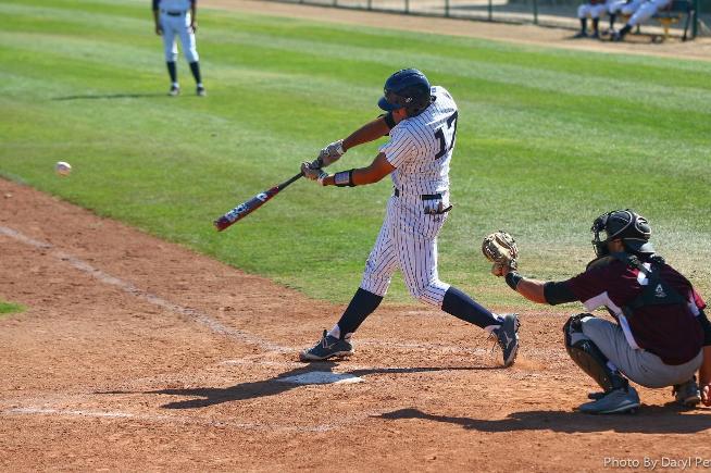 File Photo: Gary James went 3-for-4 in the Falcons win over Merced