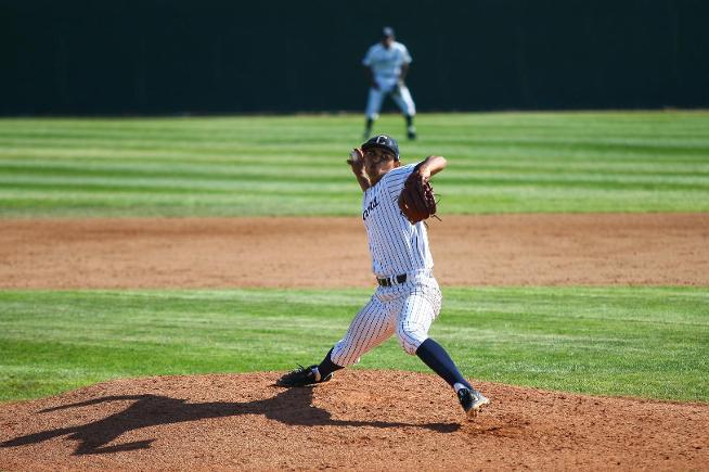 Adrian Ramirez pitched three innings in relief in the Falcons loss