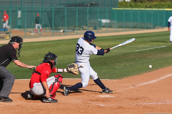 File Photo: Andre Alvarez went 3-for-4 with a pair of RBI