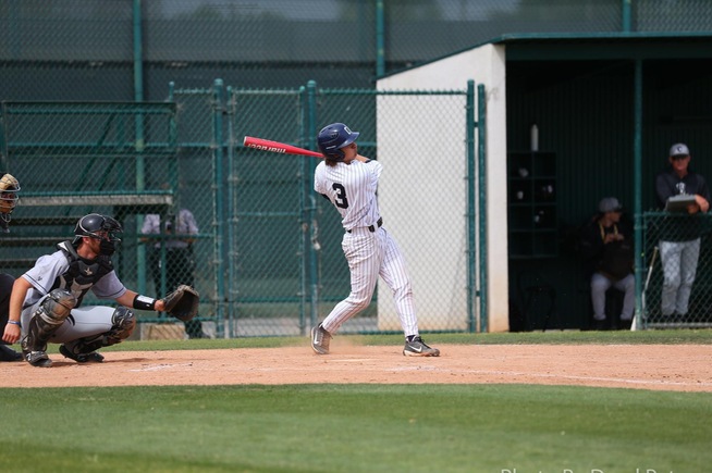 File Photo: Alex Bueno collected three hits in the Falcons loss