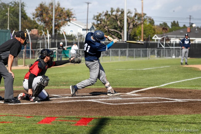 Ryan Reyes had a pair of hits in the win over Long Beach City