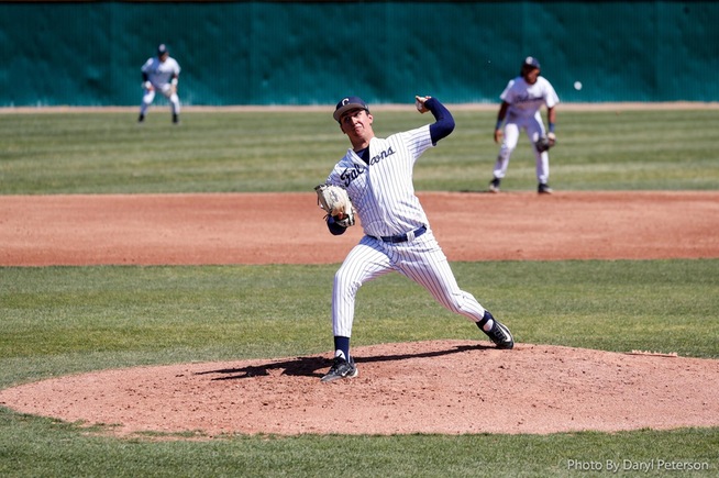 Derek Valdez was voted the South Coast Conference Pitcher of the Year
