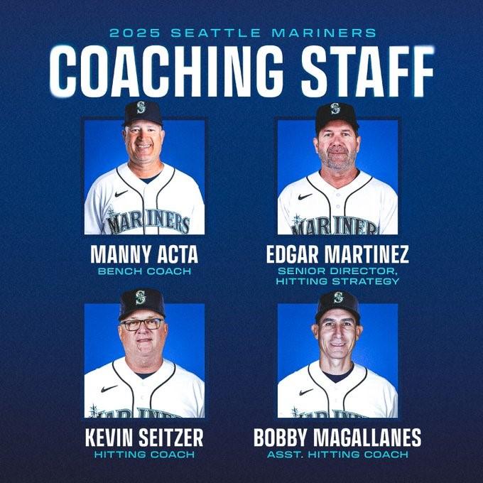 Bobby Magallanes was added to the Seattle Mariners coaching staff