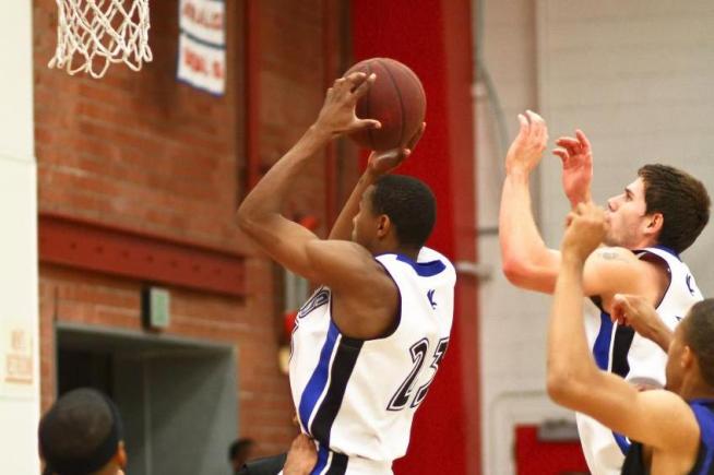 File Photo: David Hall (23) scored 12 points in the Falcons win over Long Beach City.
