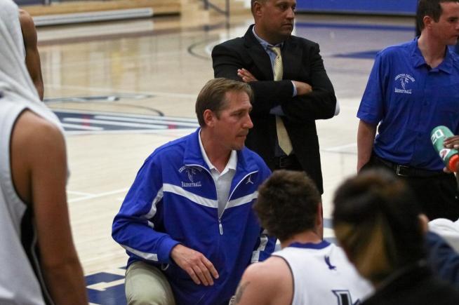 File Photo: Head coach Russ May was named the SCC South Division Coach of the Year