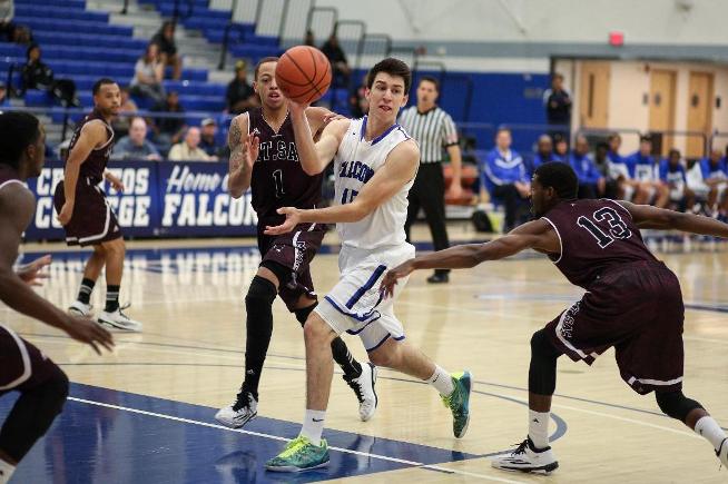File Photo: Jeff Gonzalez scored a game-high 20 points in the Falcons win over LA Trade-Tech