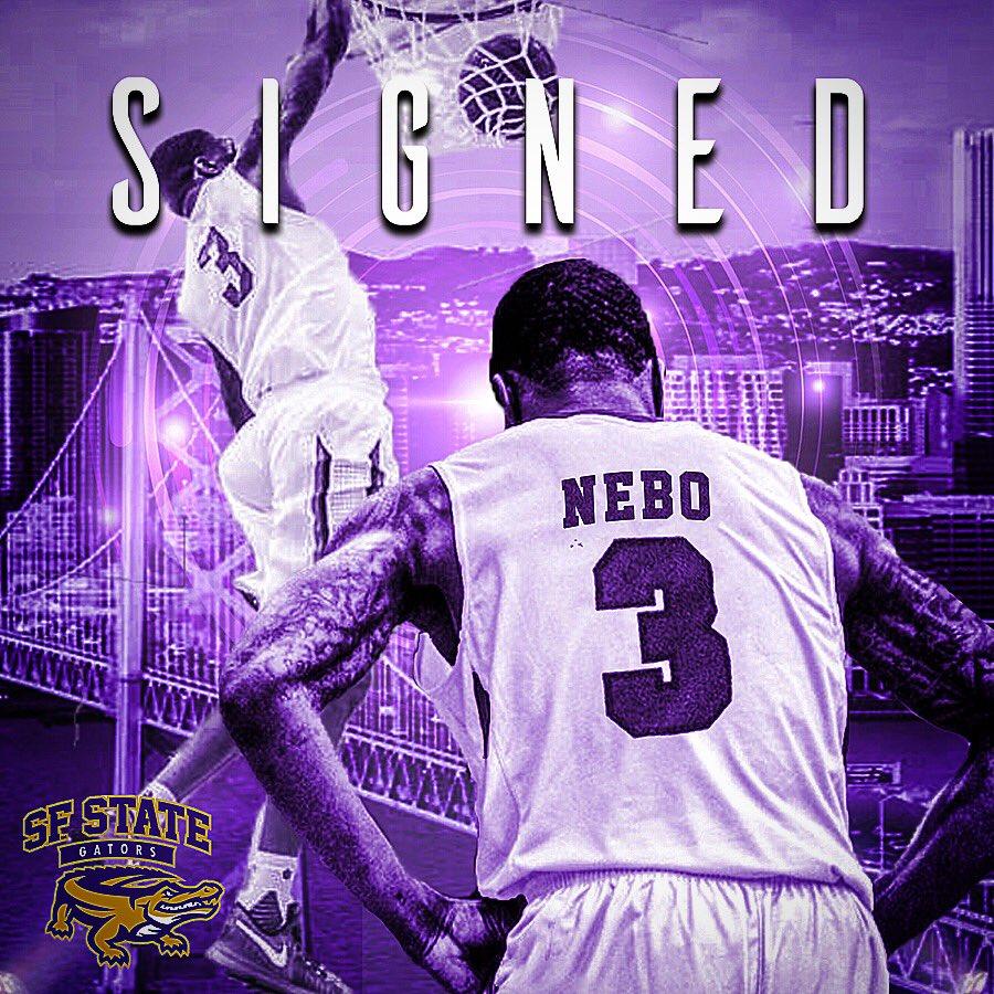 Brian Nebo signed with San Francisco State