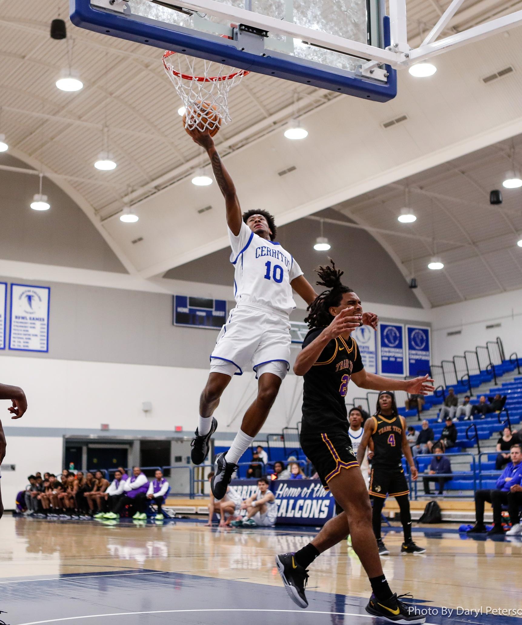 Marcel Hayes scored 11 second half points to help lead Cerritos to victory