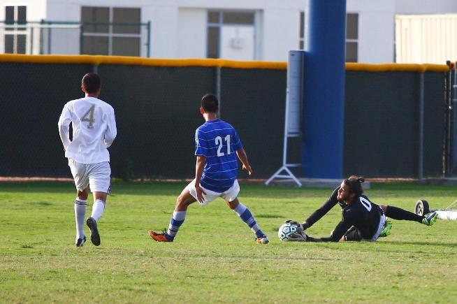 The Cerritos men's soccer team dropped a 2-0 decision to Mt. SAC