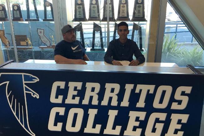 Christian Carrillo has signed with UC Irvine