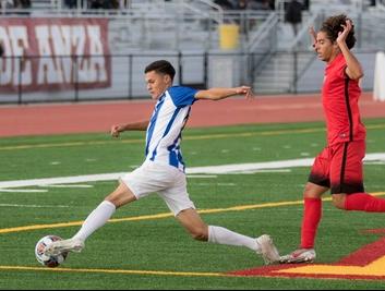 Hector Aguirre-Ruiz had an early scoring chance for the Falcons
