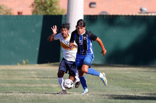 File Photo: Pablo Caparelli scored the Falcons first goal in their win over LA City