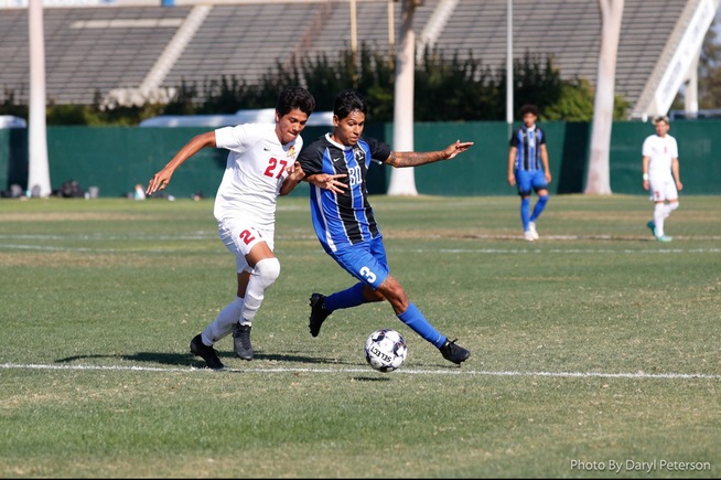 Uriel Sanchez had a great all-around game and assisted on the team's second goal