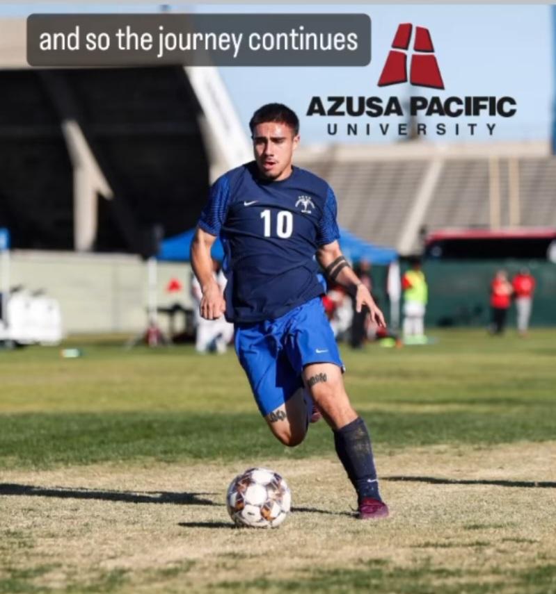 Gabriel Oropeza signs with Azusa Pacific University