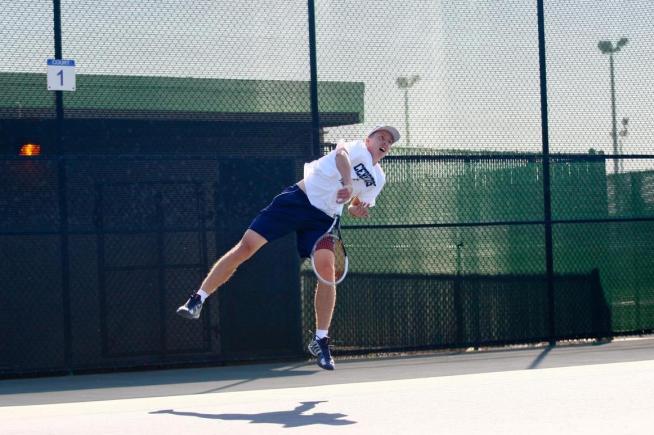 File Photo: With his 6-0, 6-0 win, Nathan Eshmade improved to 12-1 in singles play