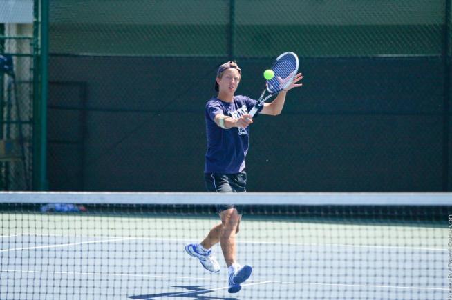 File Photo: #2-seeded singles player Nathan Eshmade advanced past the first day in singles and doubles at the SoCal Regional Tournament