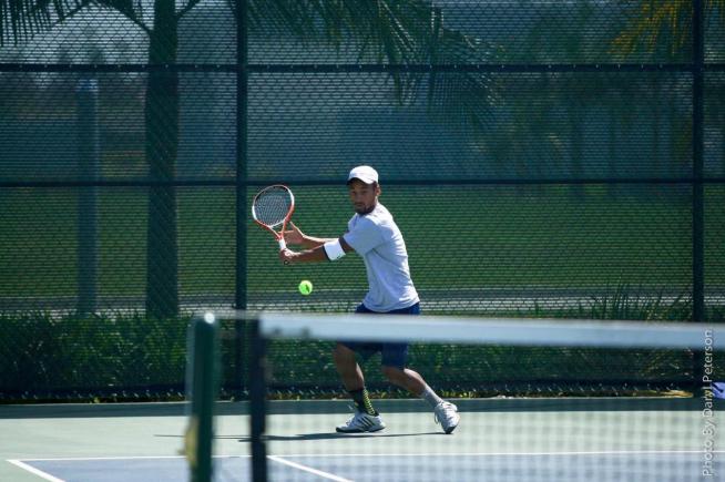 File Photo: It's an All-Cerritos singles and doubles championship, with Todd Jenkins (pictured) taking on Nathan Eshmade in both matches