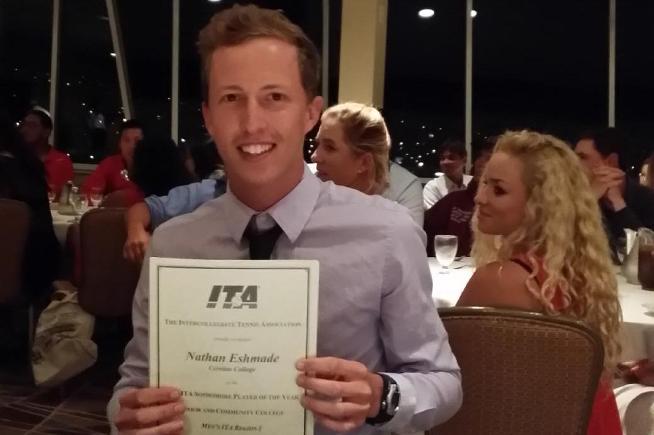 Nathan Eshmade was named the ITA Player of the Year
