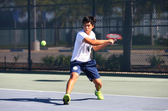 File Photo: James Zhang and the Falcons were defeated by Irvine Valley