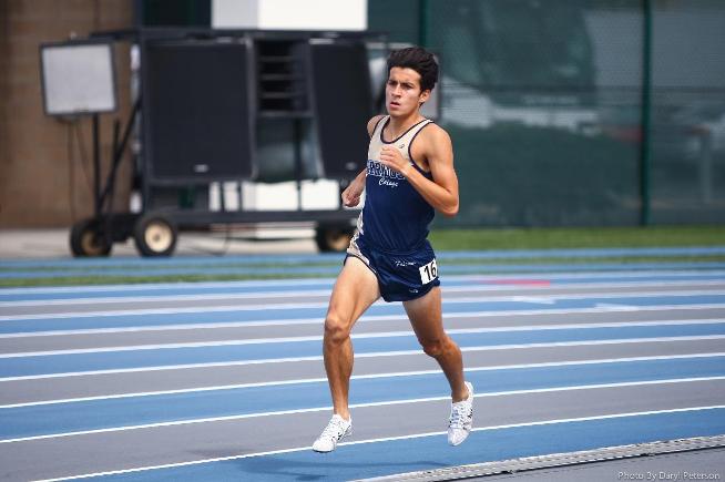 File Photo: Anthony Lozano posted the third fastest time in the 5000 in school history at Occidental
