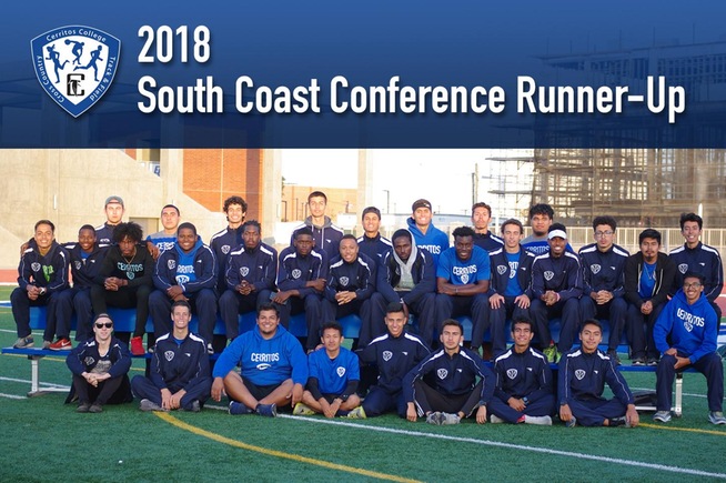 2018 Cerritos College Men's Track & Field Team