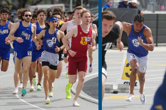 Men's Track and Field went up against four-year competition at Cal State Long Beach
