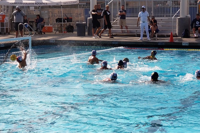 Falcons score one of their 10 goals in a 13-10 loss to Mt. SAC