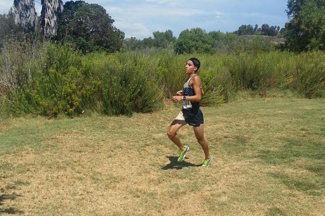 Anthony Lozano came in first place overall to lead the Falcons to a team win at Palomar