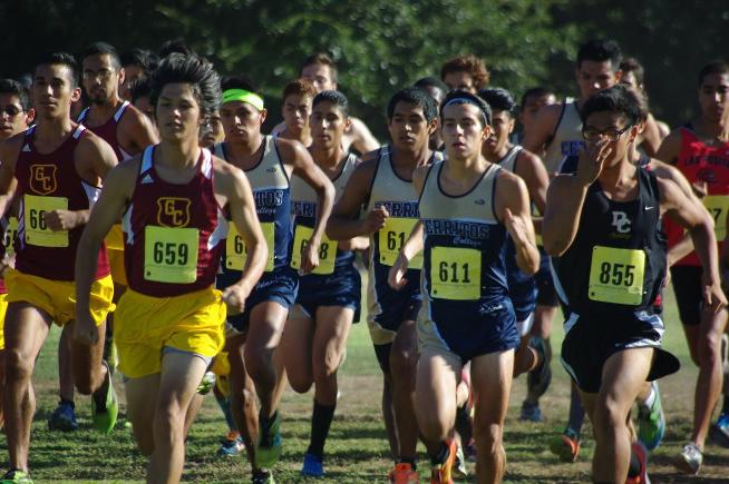 Early part of the Fresno Invitational, where the Falcons came in eighth place