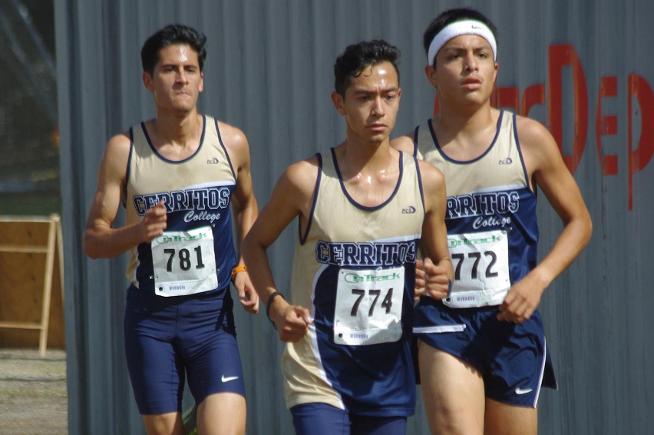 The men's cross country team took third place at San Bernardino Invite