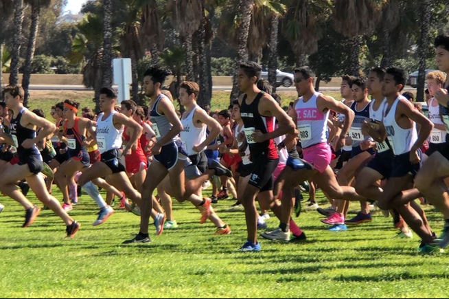 The Falcon men's cross country placed 11th at the SoCal Championships