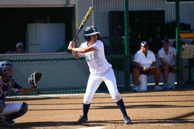 File Photo: Arianna Hernandez was 2-for-2 with two walks and a pair of RBI in the Falcons 5-3 loss to Mt. San Antonio