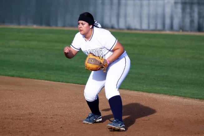 File Photo: Sophomore 1B Andrea Arellano was named 1st Team All-American