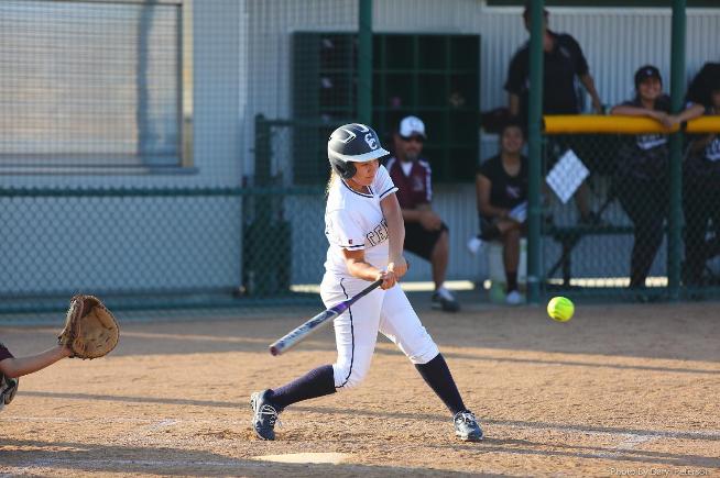 File Photo: Raquel Norzagary went 2-for-2 for the Falcons