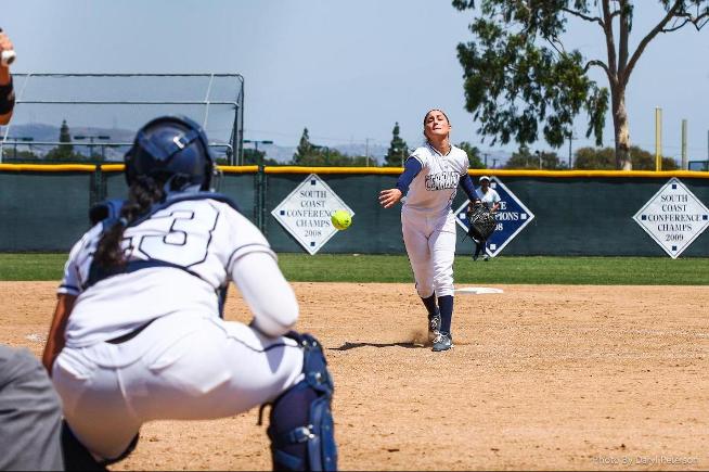 File Photo: Ana Pedroza pitched a complete game for the Falcons