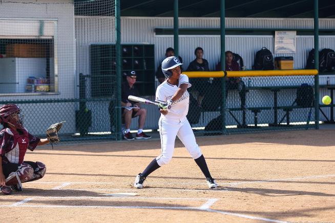 Stephanie Perales drove in two runs with her base hit.