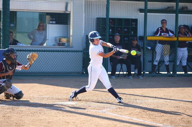 Mackenzie Kutzke reached base three times in the Falcons loss