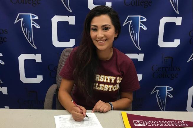 Camille Manzo signs NLI with University of Charleston (WV)