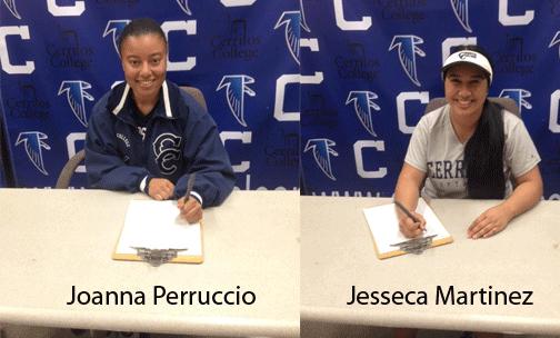 Softball team has two more players sign
